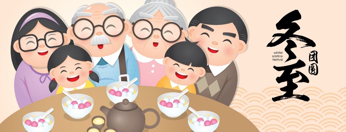 Family reunion during Dongzhi